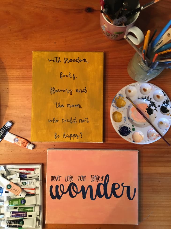 9 Fun Ways to Decorate Those Drab Cinder Block Dorm Walls Apartment Therapy